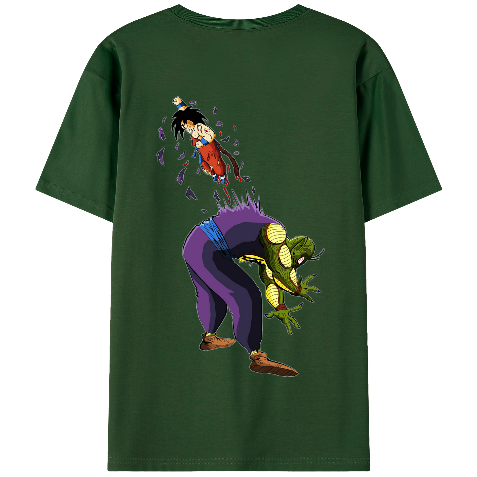 （画像用） ドラゴンボール DRAGON BALL 綿100％半袖Tシャツ（背面プリント）